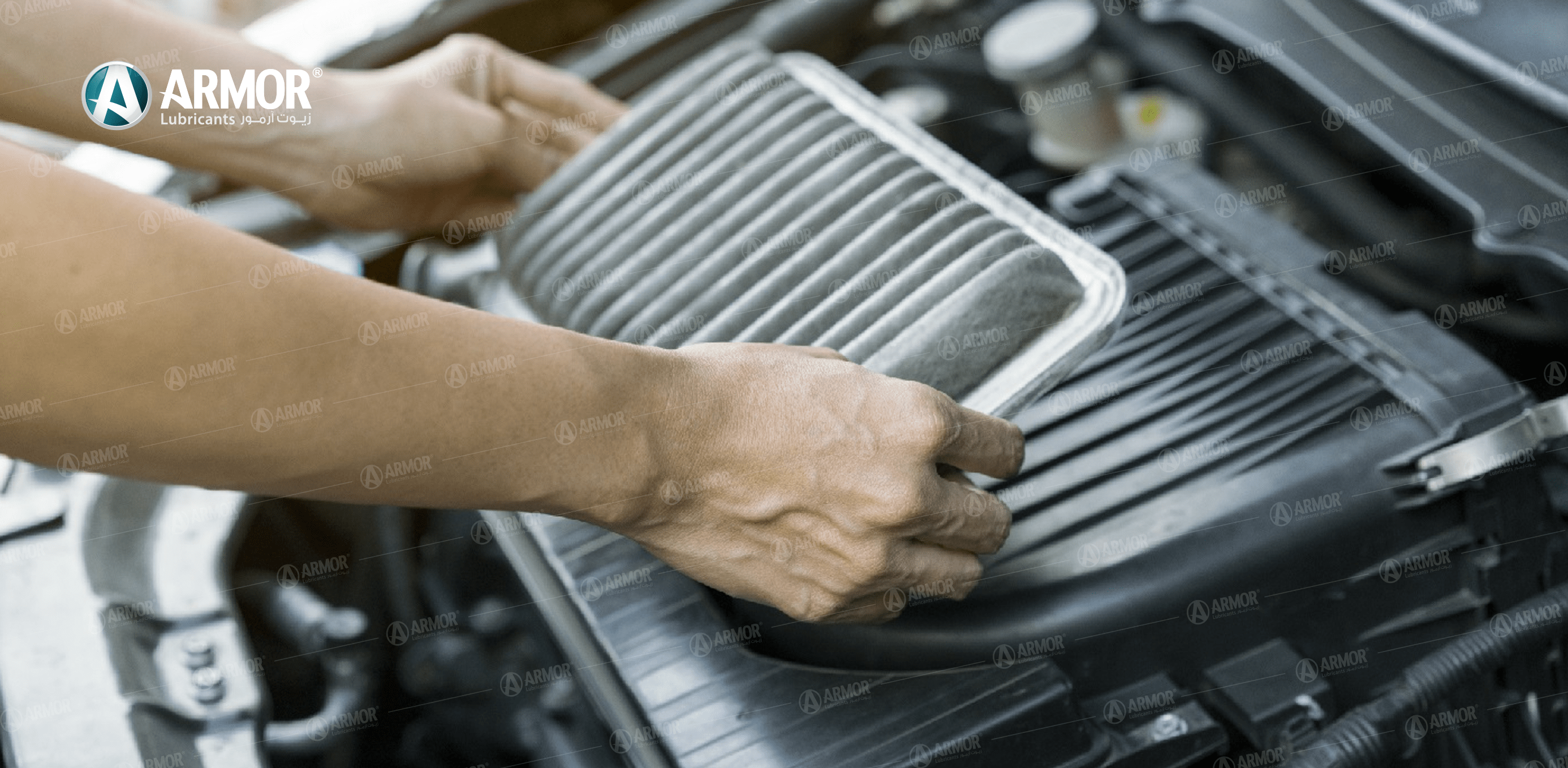 Change Air Filter in Passenger Cars to trap dirt